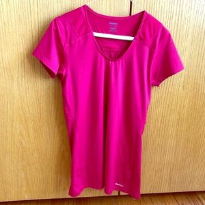 NWT Red Reebok Spandex Athletic Top